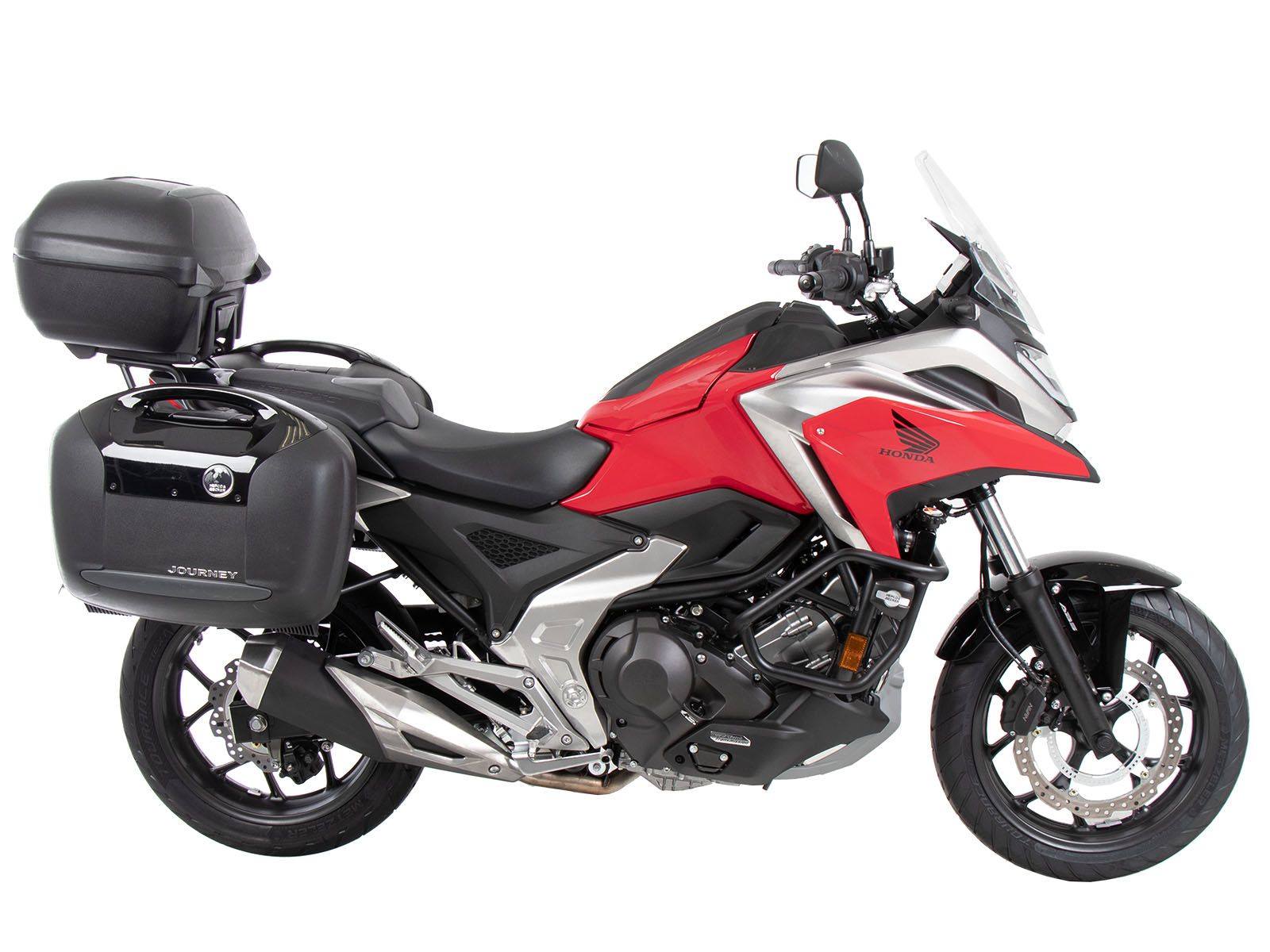 Portavaligie Alurack nero per Honda NC 750 X /DCT (21-) Hepco & Becker