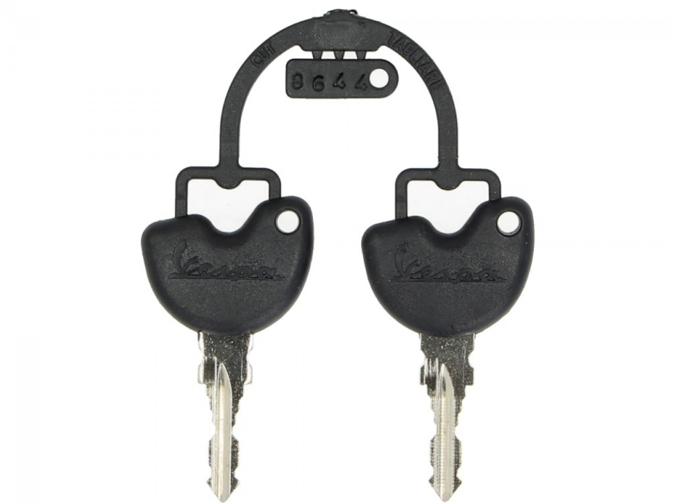 Bauletto originale 32 l. per Vespa Primavera / GTS / PX grigio 791/B