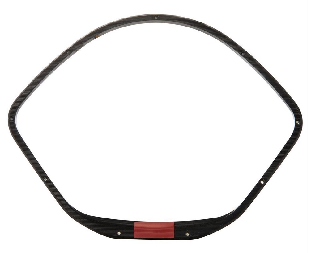 Anello decorativo tachimetro per Vespa GTS/GTS Super/GT/GT L 125-300cc (-'13), nero