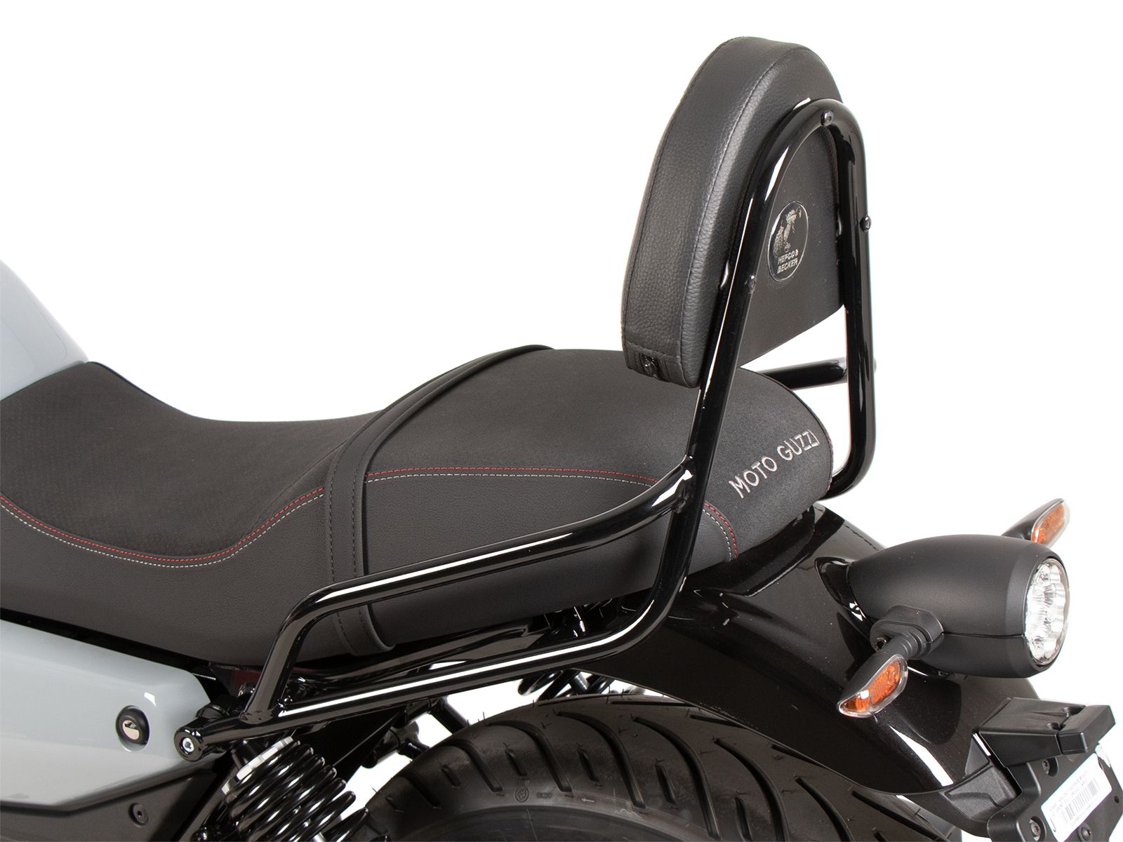 Sissybar senza portapacchi nero per Moto Guzzi V7 850 Special (25-) Hepco & Becker