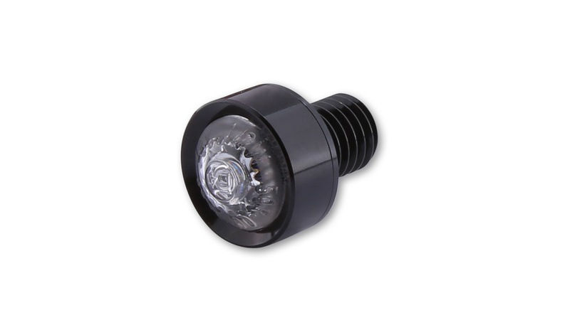 HIGHSIDER pro Gruppo ottico posteriore Mono LED nero/trasparente (1 pezzo)
