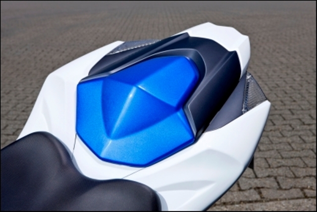 Copertura passeggero, blu per Suzuki GSX-R1000 BJ. 2012-2016
