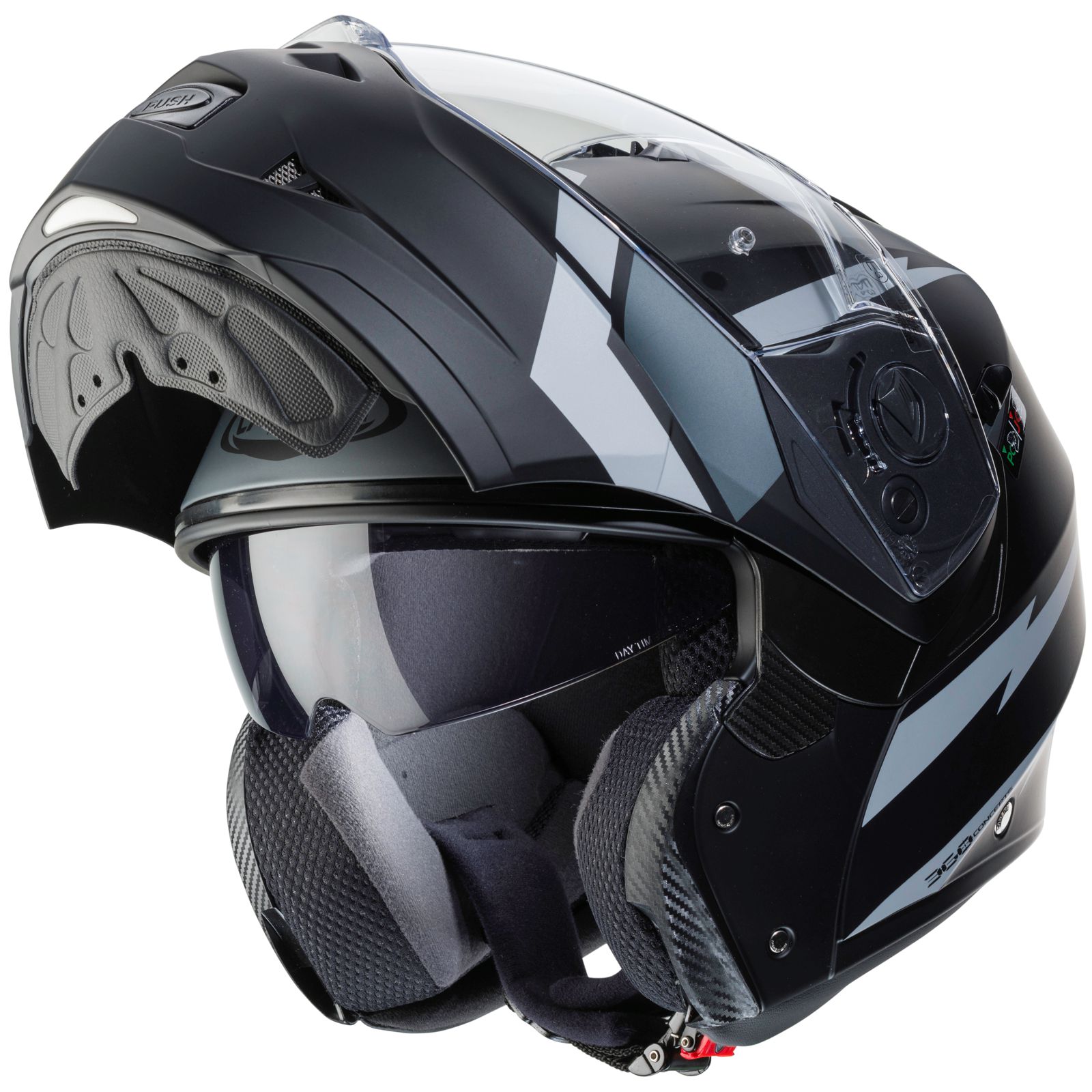 Caberg Casco Duke II Kito, nero opaco/antracite