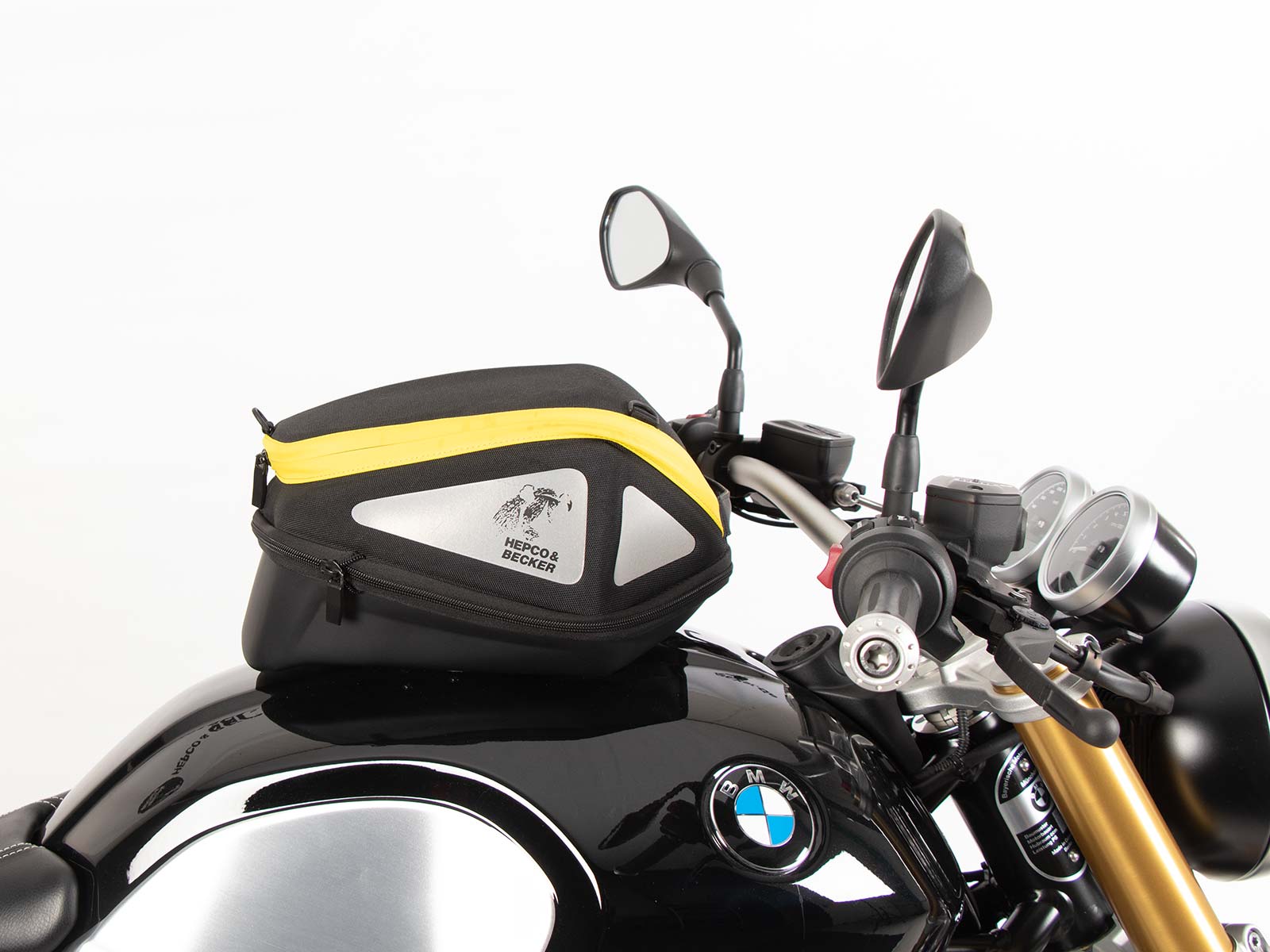 Anello serbatoio di base con blocco borsa serbatoio per BMW R nineT (14-16) Hepco & Becker