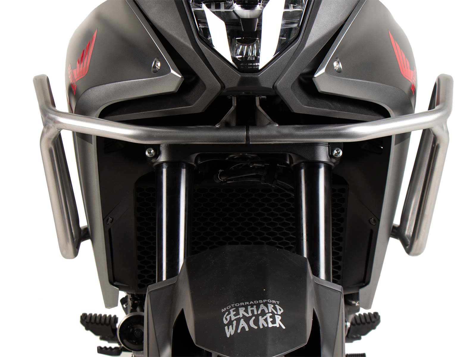 Protezione serbatoio argento per Honda XL 750 Transalp (25- ) Hepco & Becker