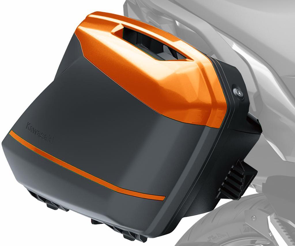 Set di valigie laterali 2 x 28L originali Kawasaki