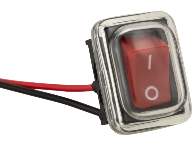 Fanale posteriore LED rosso per Vespa Primavera/​Sprint 50-150ccm, bordo - cromato