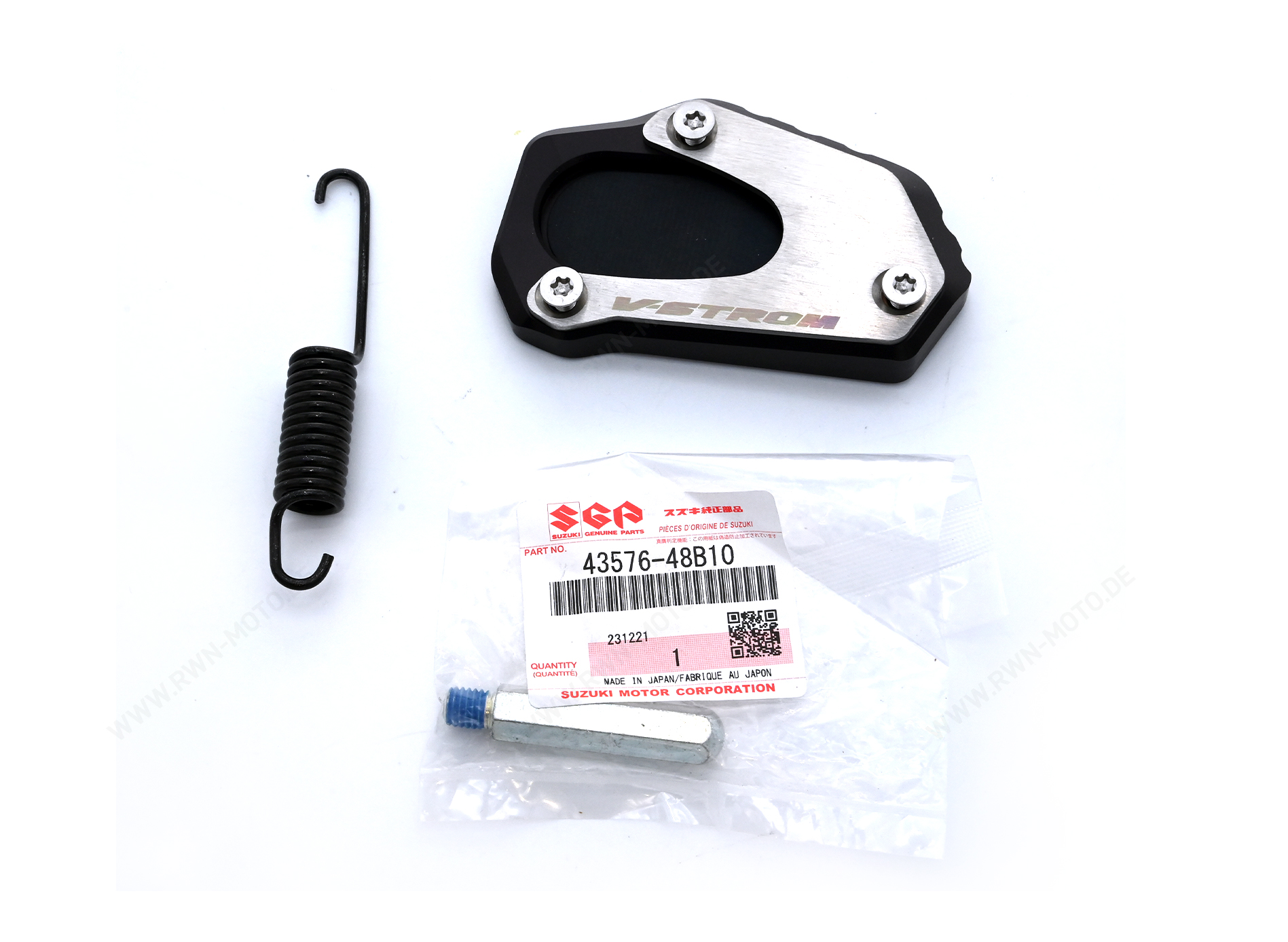 Prolunga cavalletto laterale per Suzuki V-Strom 1050