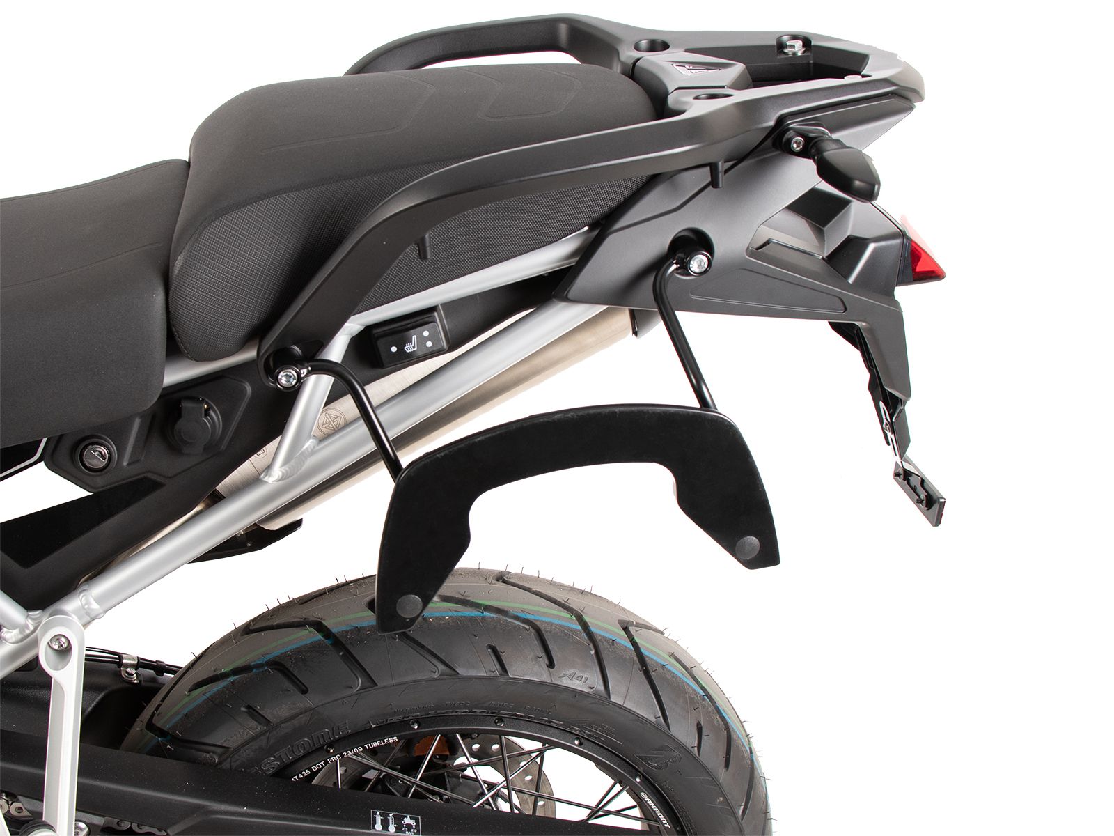 Portapacchi laterale C-Bow per Triumph Tiger 900 Rally Pro (24-) Hepco & Becker