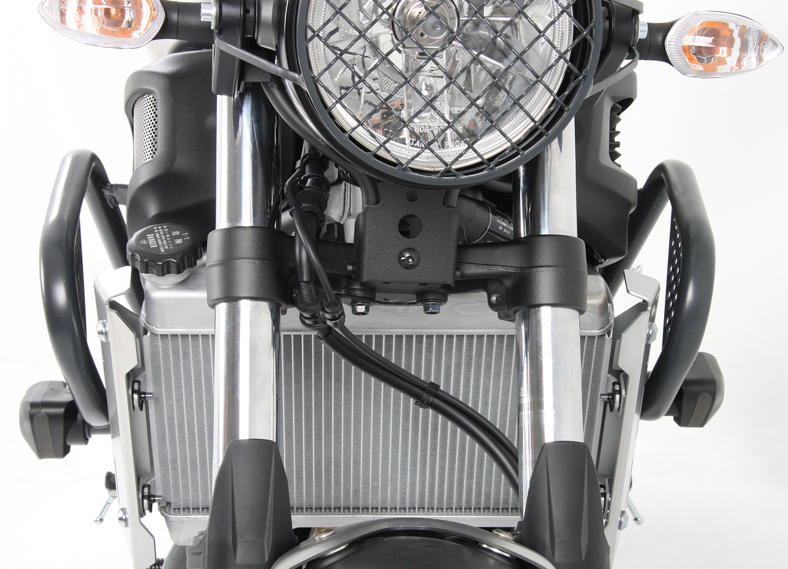 Barra protezione motore antracite per Yamaha XSR 700 / XSR 700 Xtribute (Bj.16-) Hepco & Becker