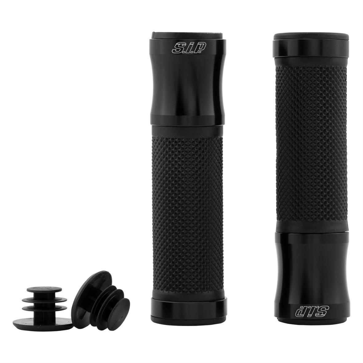 Manopole SIP nere opache per Vespa ET/​LX/​LXV/​S/​Primavera/​Sprint 50-150ccm