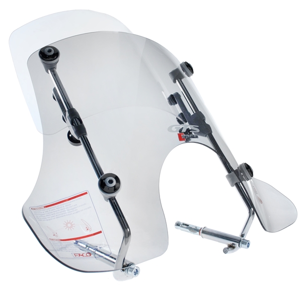 Parabrezza FACO "Twin-Screen" per Vespa GTS/GTS Super/GT/GT L 125-300cc (-22)