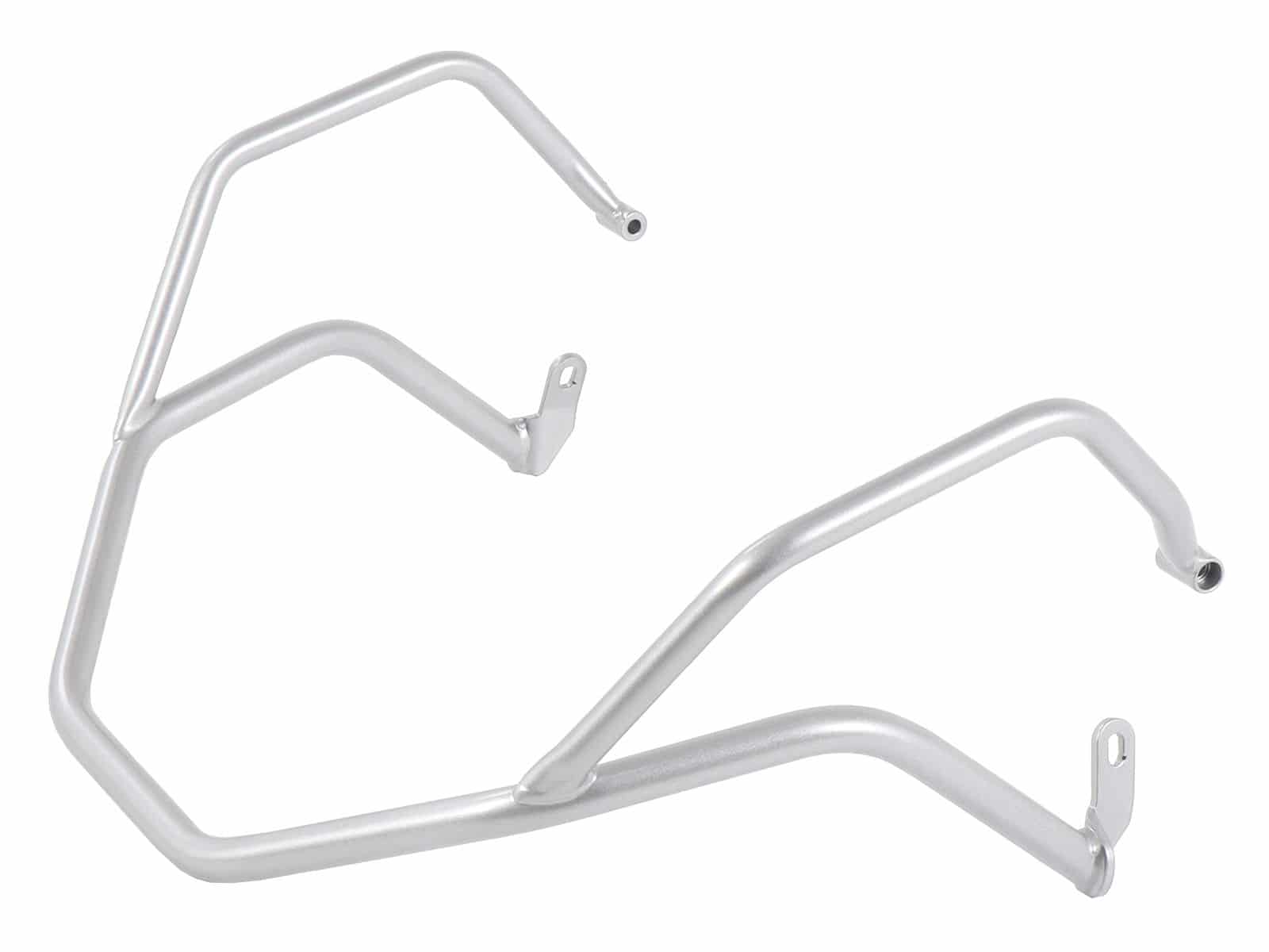 Barra di protezione anteriore argento in combinazione con barra di protezione del motore per X-ADV 750 (17-20) Hepco & Becker