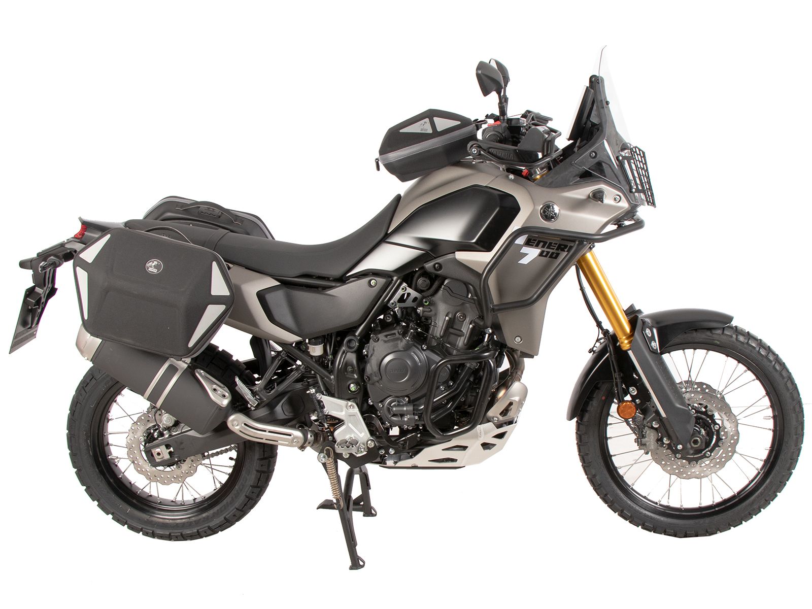 C-Bow portapacchi laterale nero per Yamaha Ténéré 700 Rally (25-) Hepco & Becker