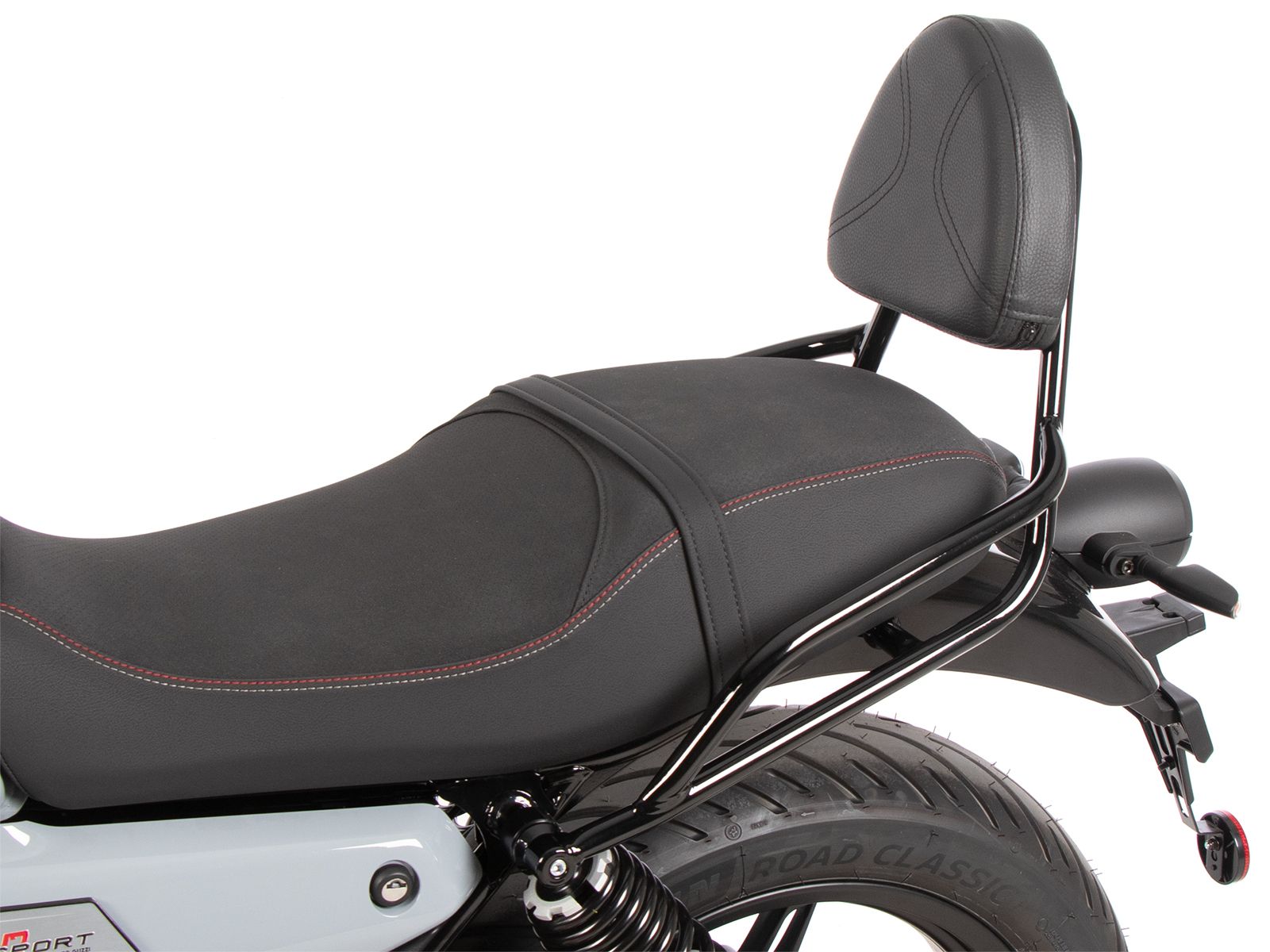 Sissybar senza portapacchi nero per Moto Guzzi V7 850 Special (25-) Hepco & Becker