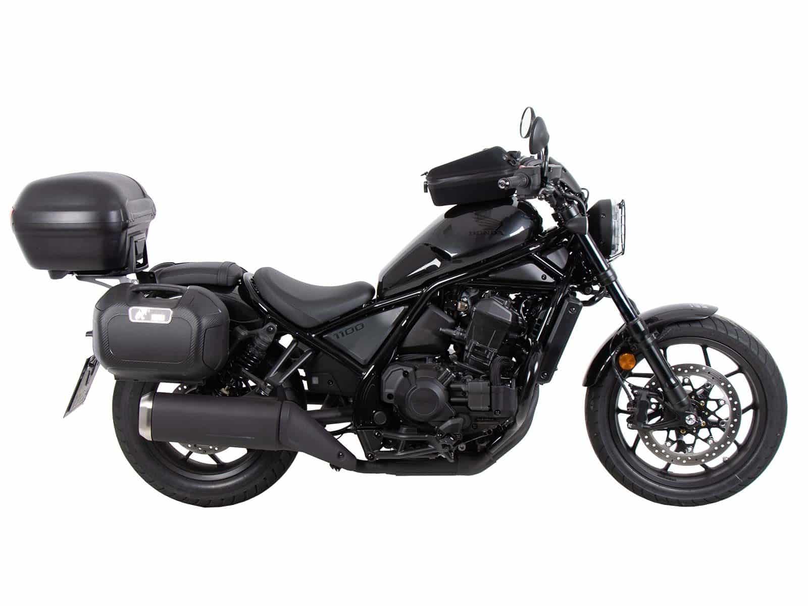 Portapacchi laterale C-Bow nero per Honda CMX 1100 Rebel /DCT (21-24) Hepco & Becker
