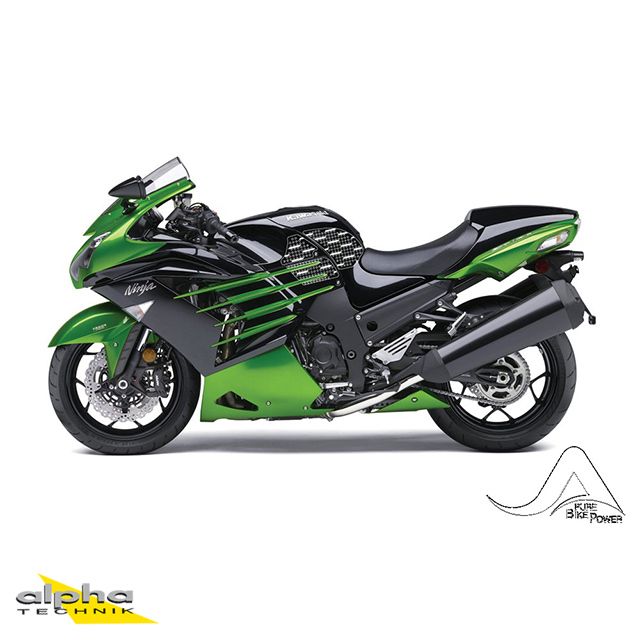 Stompgrip chiaro Volcano per Kawasaki ZZR1400 2012-20
