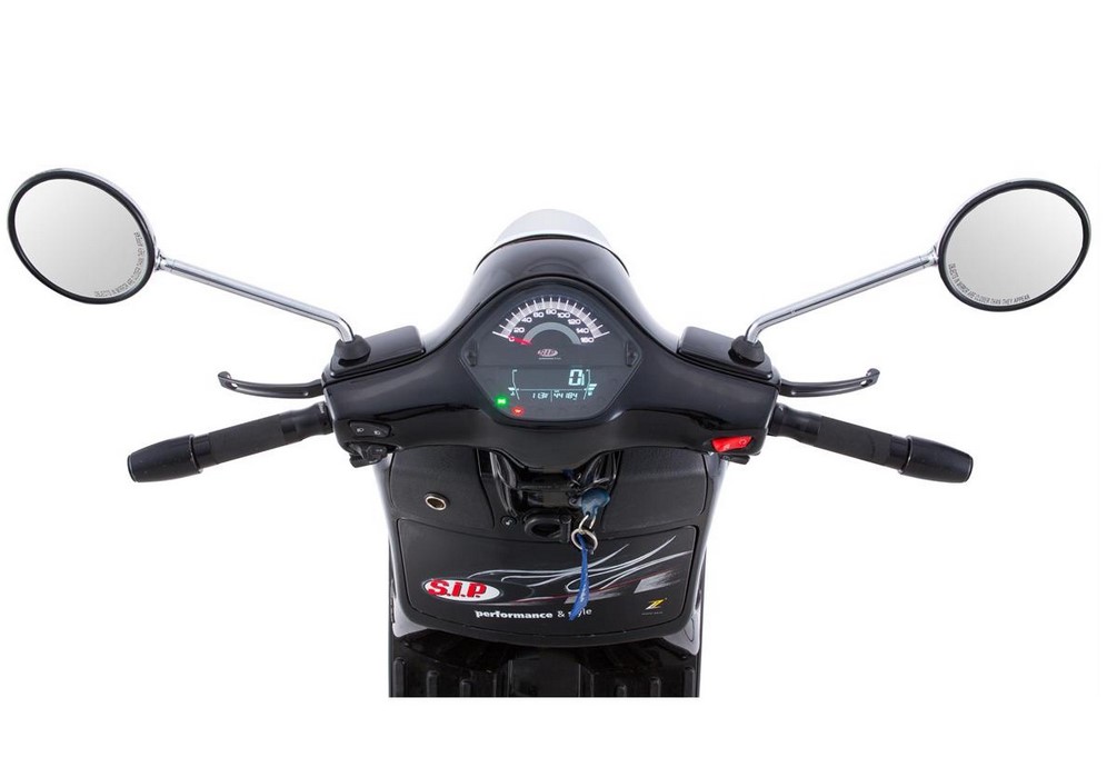 Contagiri / tachimetro per Vespa GTS/GTS Super 125-300cc ('14-'16), nero