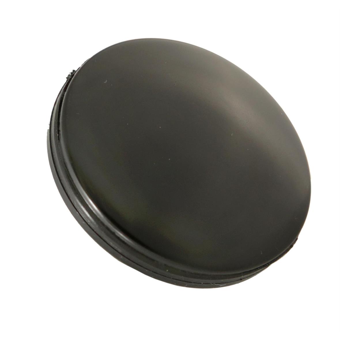 Coperchio del foro dello specchio / estremità del manubrio, nero