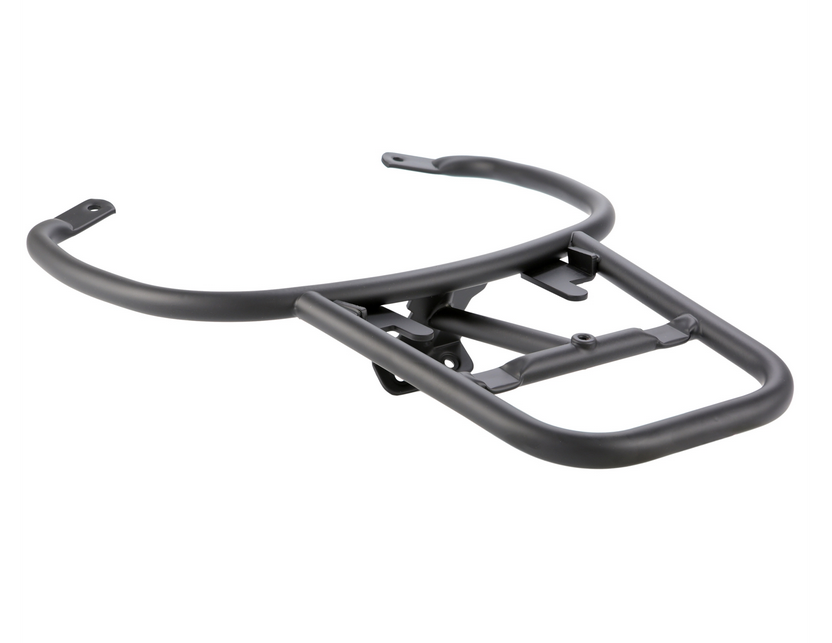 Portapacchi posteriore per Vespa GTS /GTS Super /GTV /GT 60, 125-300cc, nero opaco