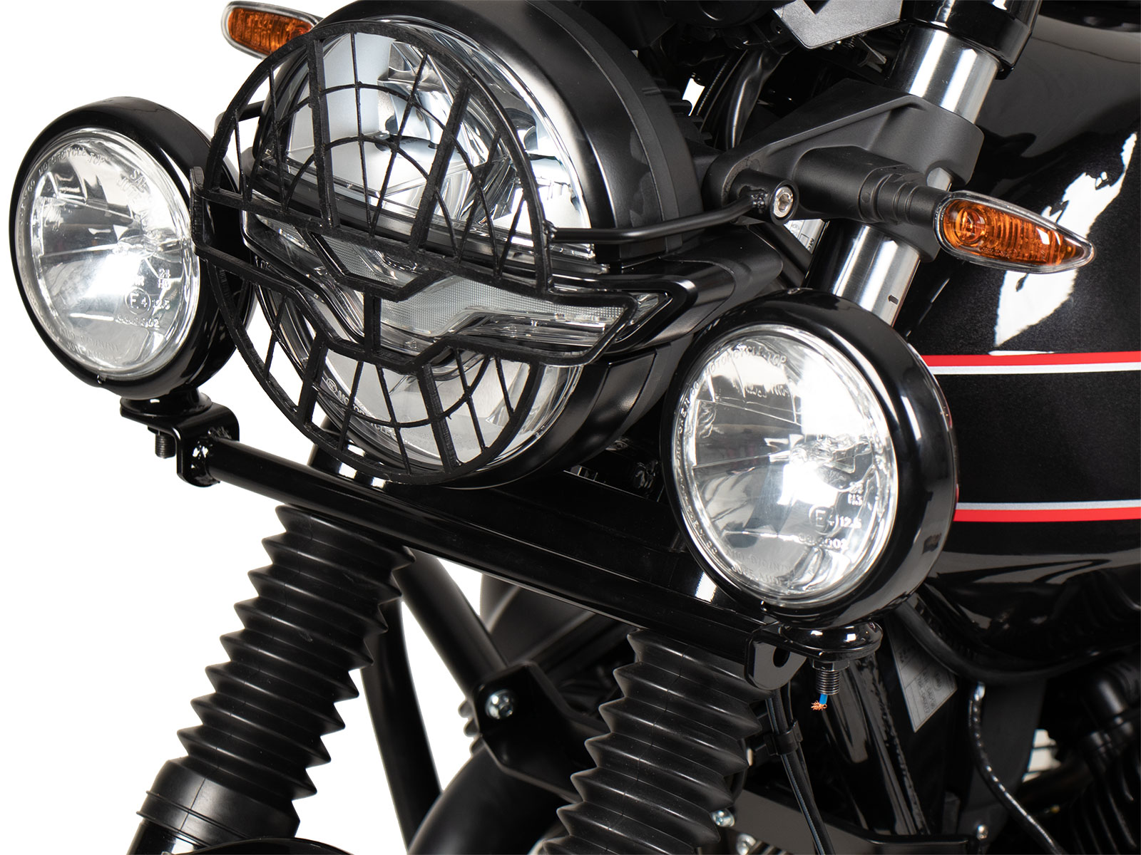 Faro ausiliario per Moto Guzzi V7 Stone Special Edition (22-) Hepco & Becker