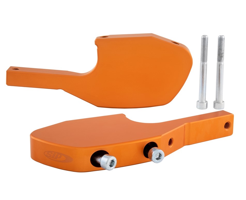 Adattatore poggiapiedi per Vespa GTS/GTS Super/GTV/GT 60/GT/GT L 125-300cc, arancio opaco