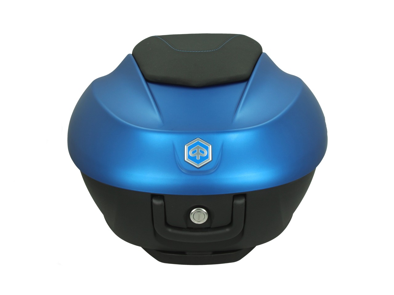 Top Case 36L per Piaggio Beverly HPE 310 / 400 con copertura verniciata - blu opaco 297/A