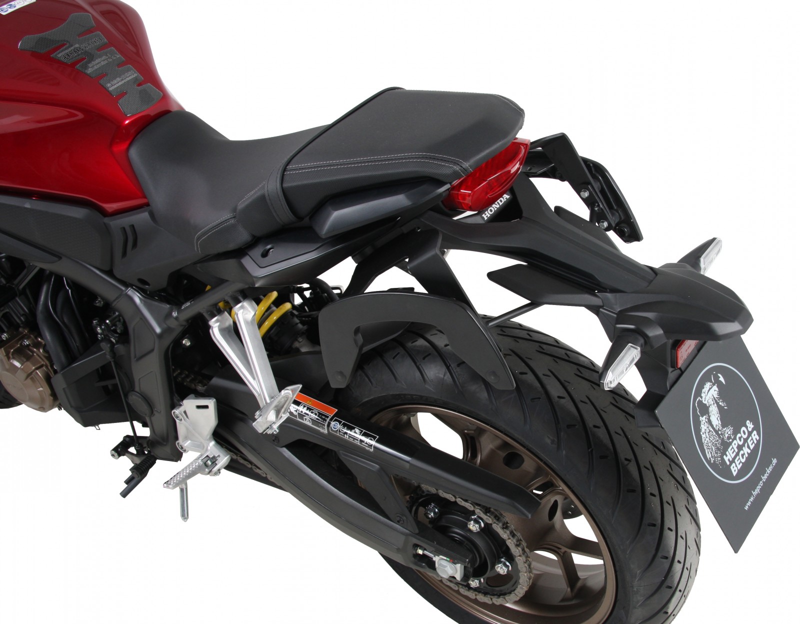 Portapacchi laterale C-Bow antracite per Honda CB 650 R (19-20) Hepco & Becker