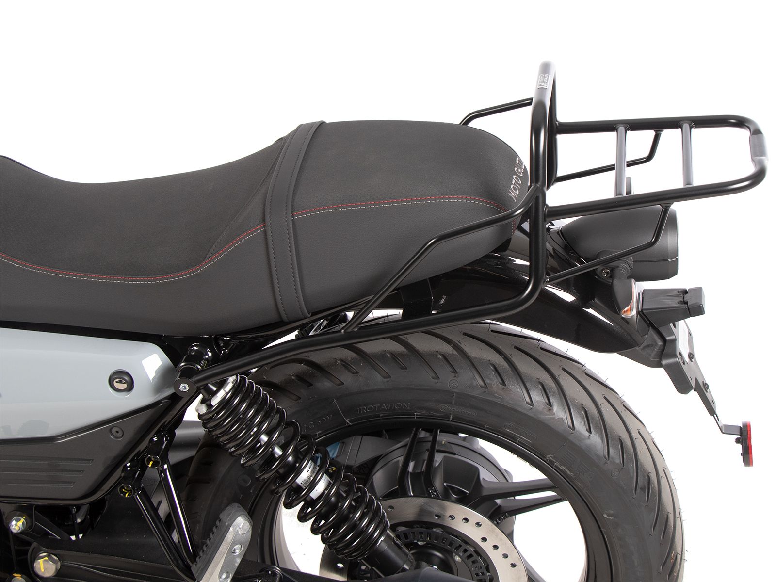 Portapacchi tubolare nero per Moto Guzzi V7 850 Sport (25-) Hepco & Becker