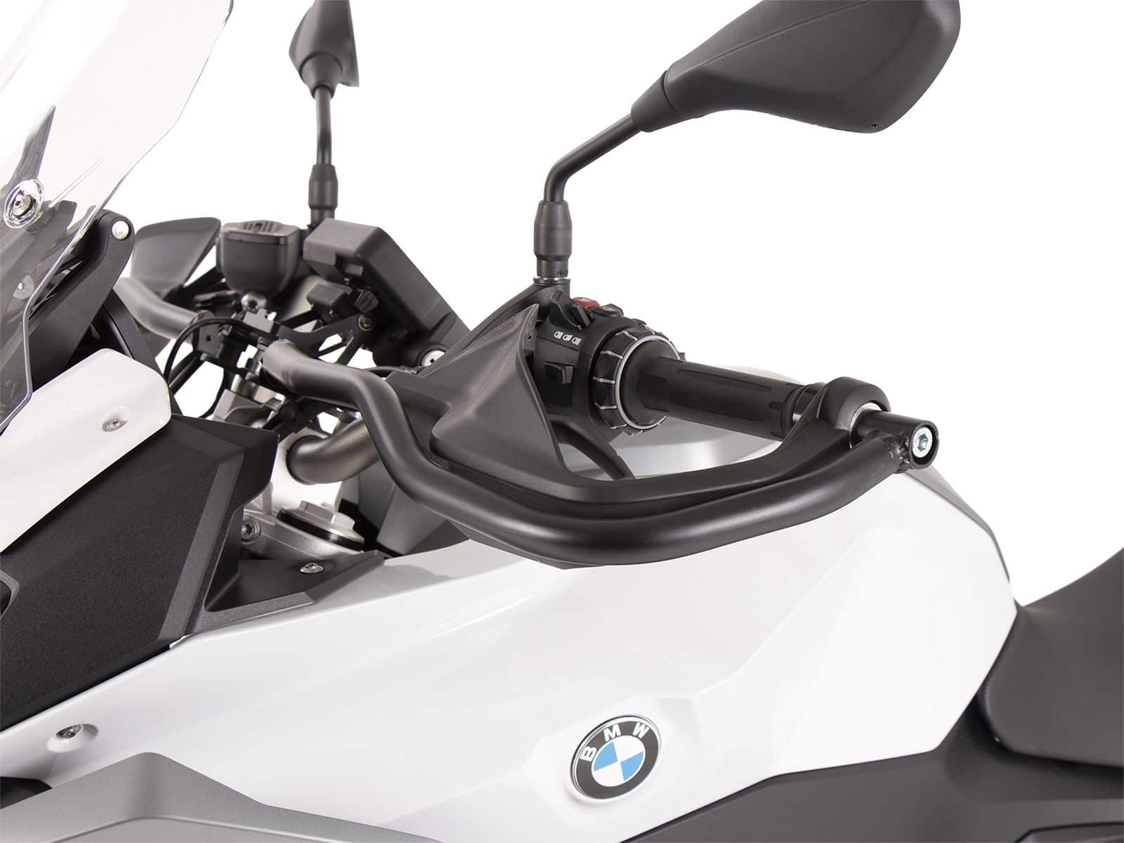 Barra di protezione anteriore nera per BMW F 900 XR (25-) Hepco & Becker