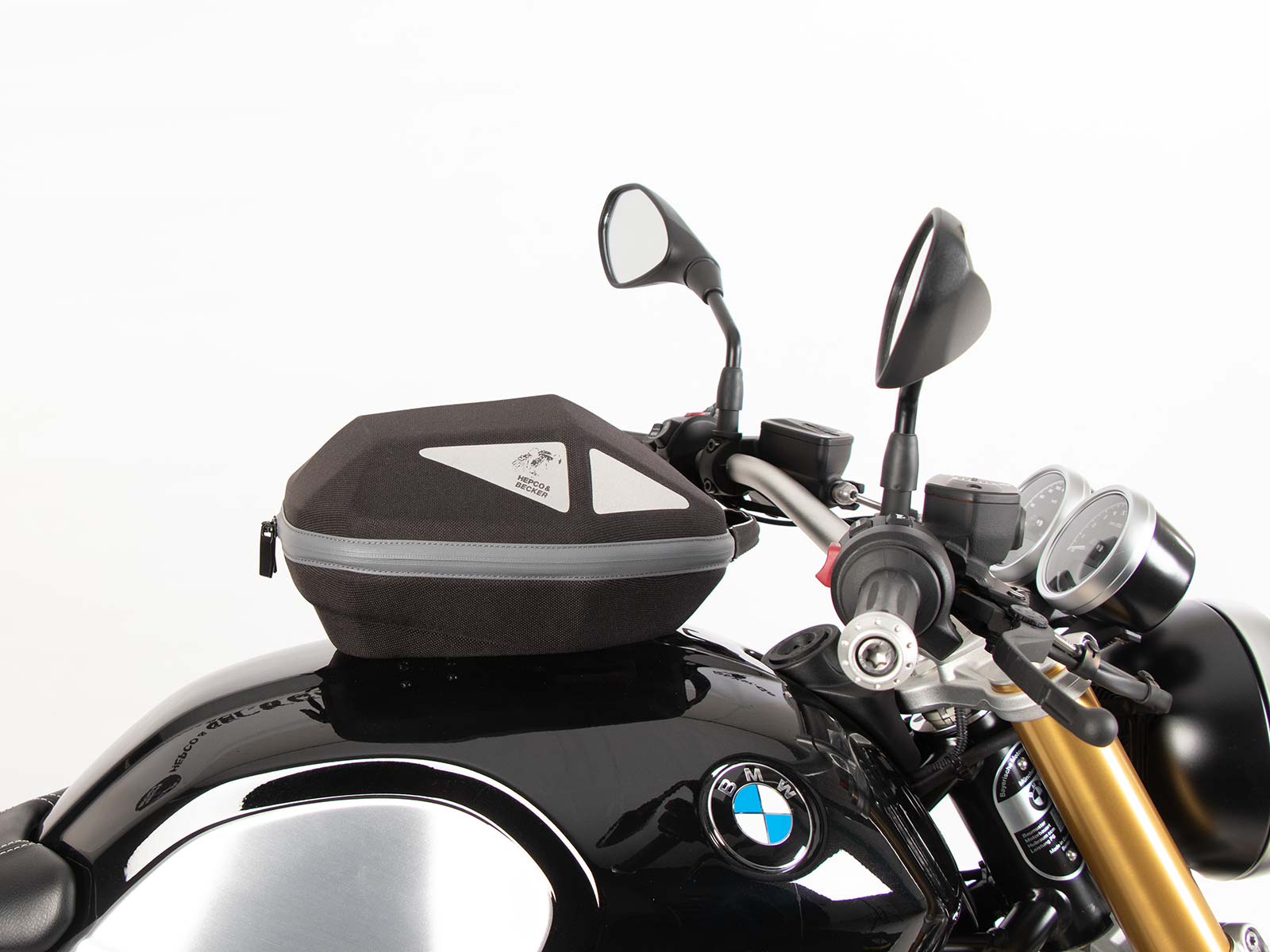 Anello serbatoio di base con blocco borsa serbatoio per BMW R nineT (14-16) Hepco & Becker