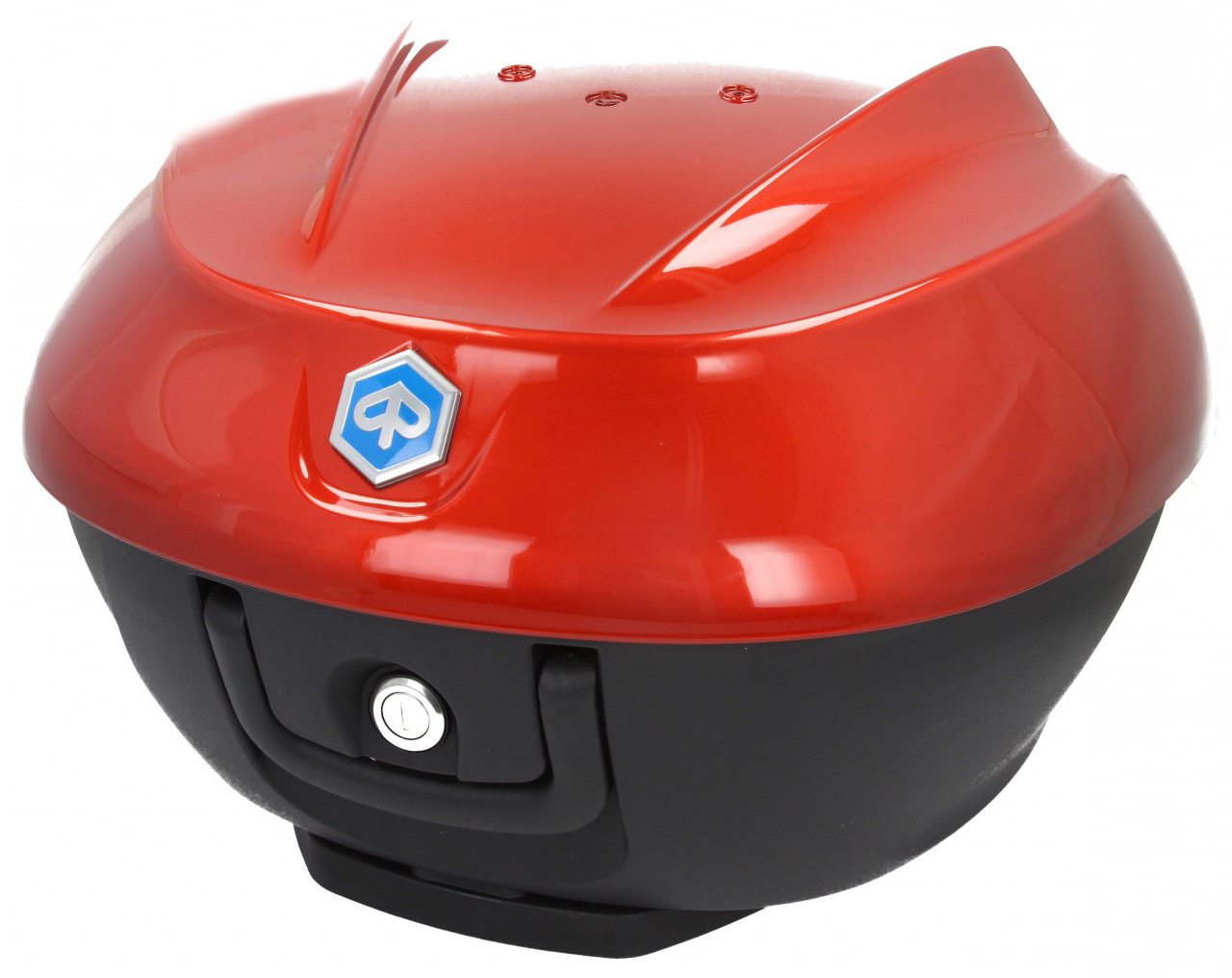 Kit bauletto 36L. arancione metallizzato A12 Originale Piaggio per Beverly HPE (incl. piastra di montaggio)