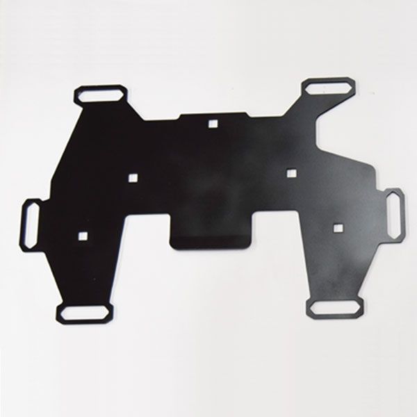 Coppia di portapacchi aggiuntivi per BMW F 850 GS, R 1200 GS LC /Rally, R 1250 GS, acciaio, nero