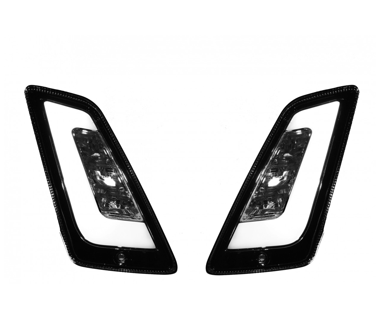 Set di indicatori di direzione anteriori a LED, colorati per Vespa GT, GTL, GTV, GTS 125-300 (2014-2018)