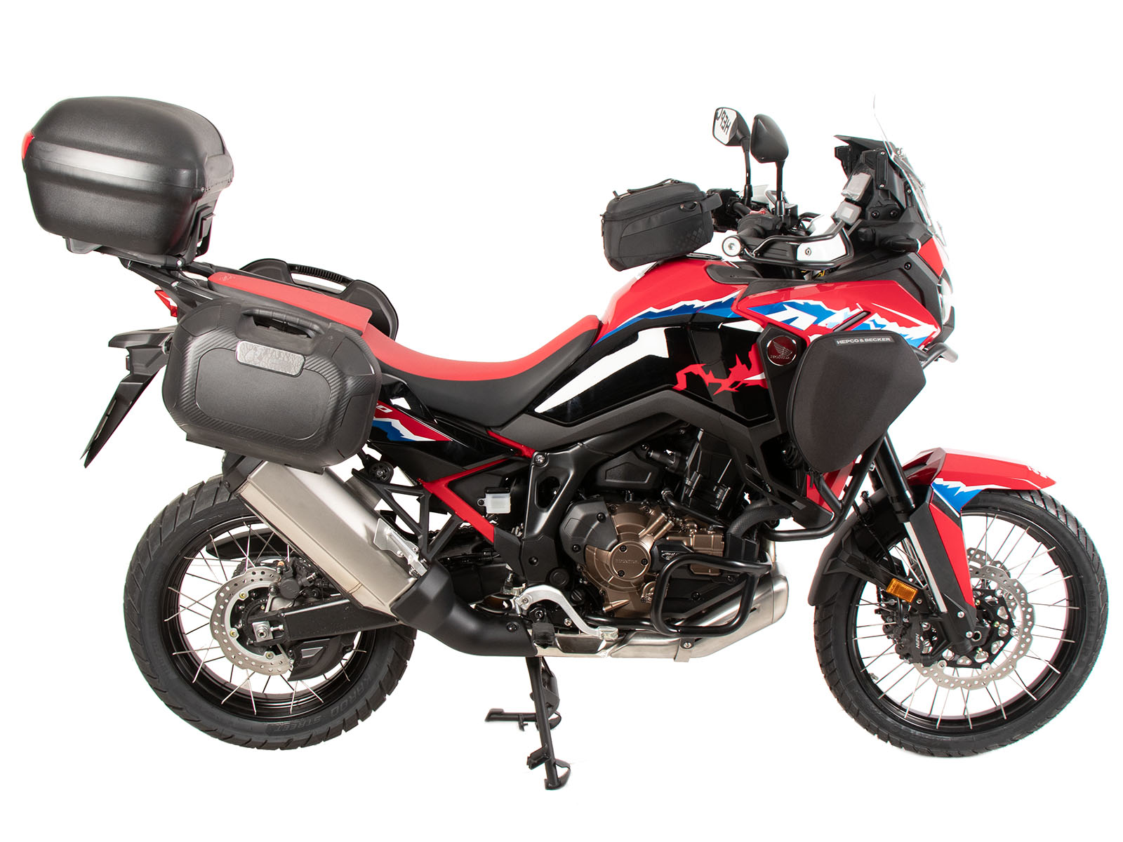 Portavaligie in alluminio per Honda CRF 1100 L Africa Twin (24-) Hepco & Becker