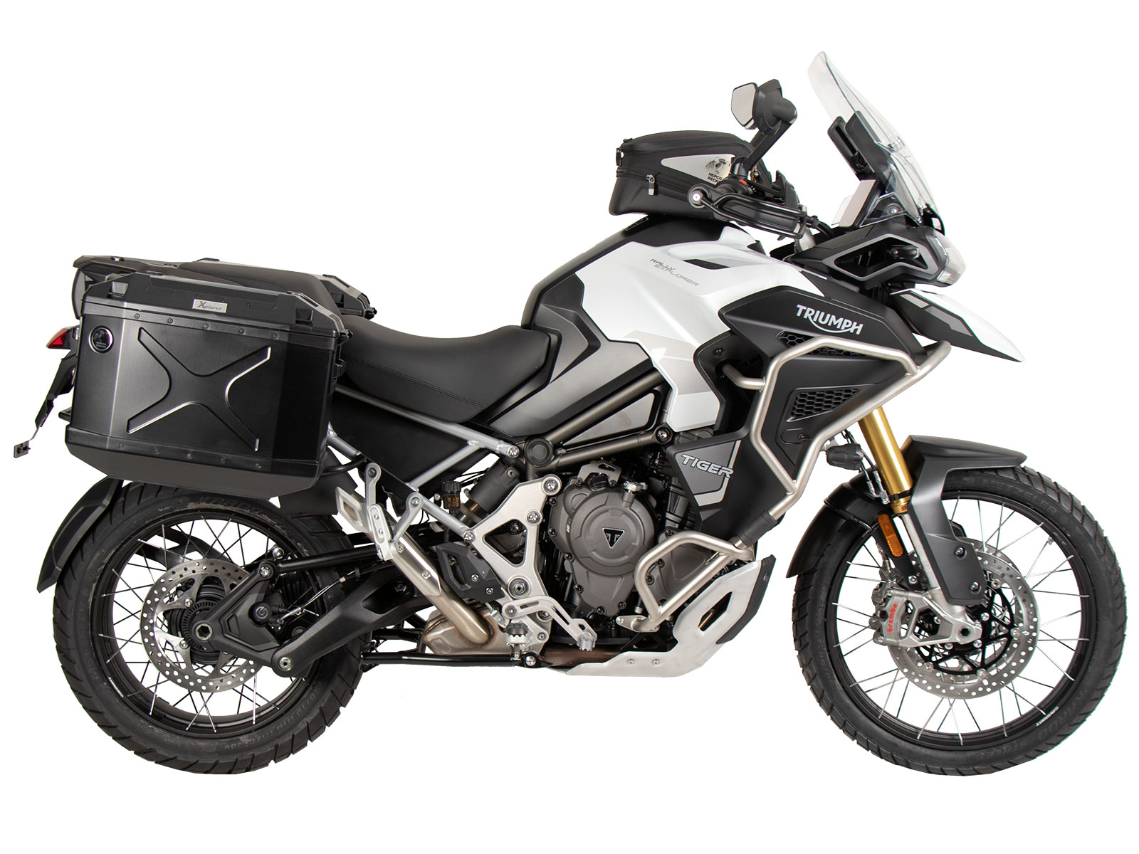 Portavaligie laterale per Triumph Tiger 1200 Rally Pro / GT Pro / GT (22-) Hepco & Becker