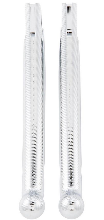 Set leva freno sport ZELIONI Shorty 3D per Vespa, destra e sinistra, cromata