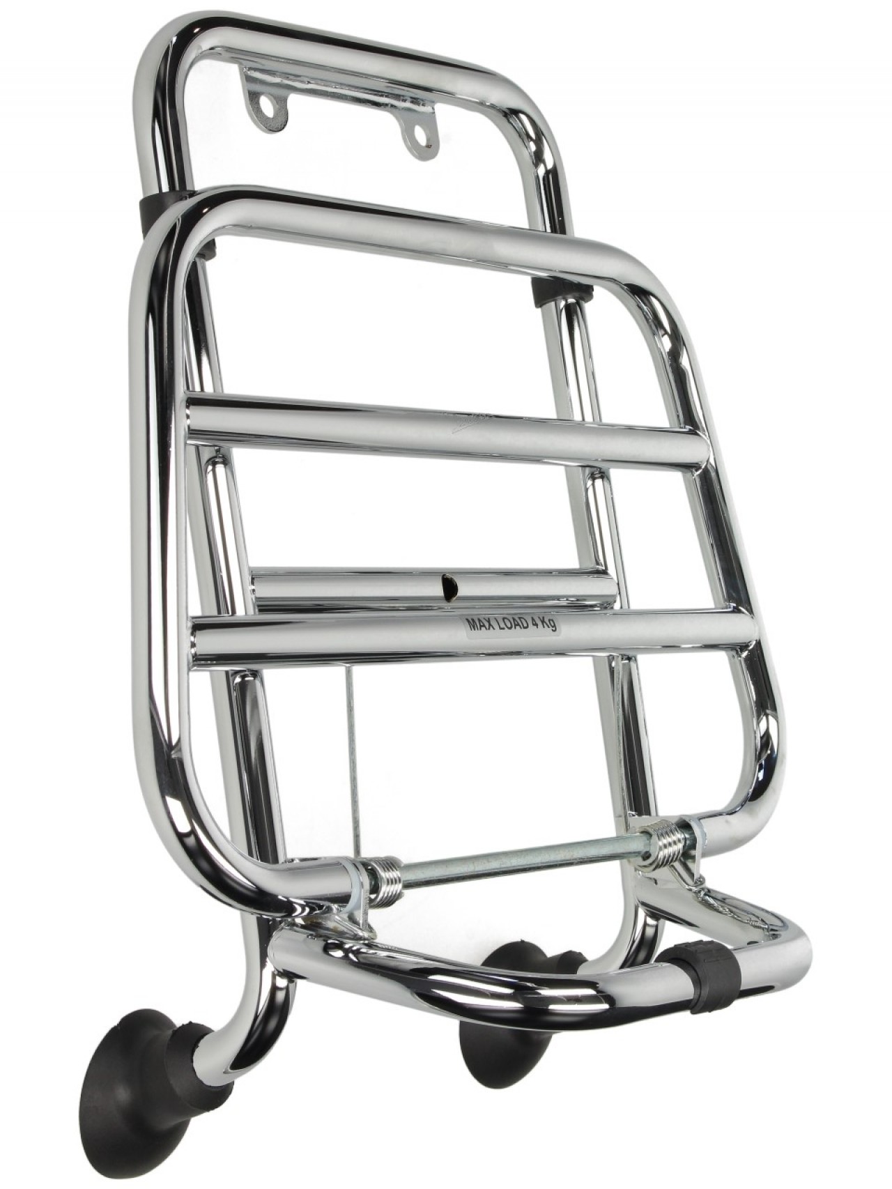 Portapacchi, anteriore, cromato, pieghevole, per Vespa GTS