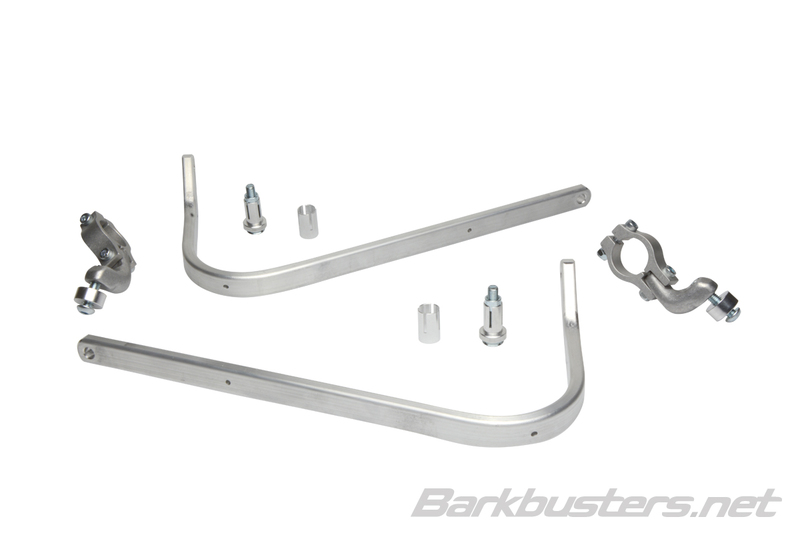 Kit di ferramenta Barkbusters per il montaggio a due punti in alluminio BMW