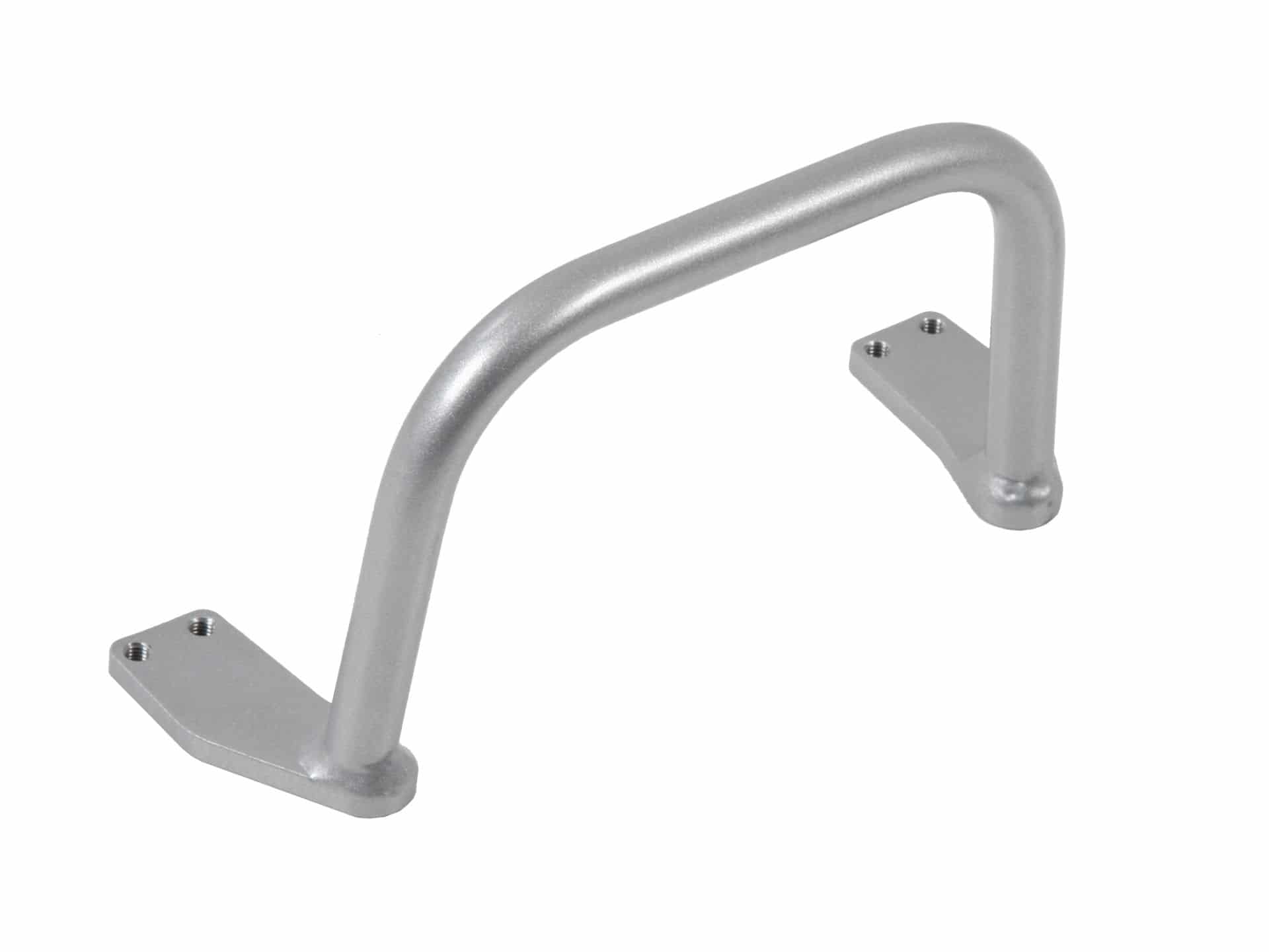 Staffa per bauletto argento per Alurack Hepco & Becker