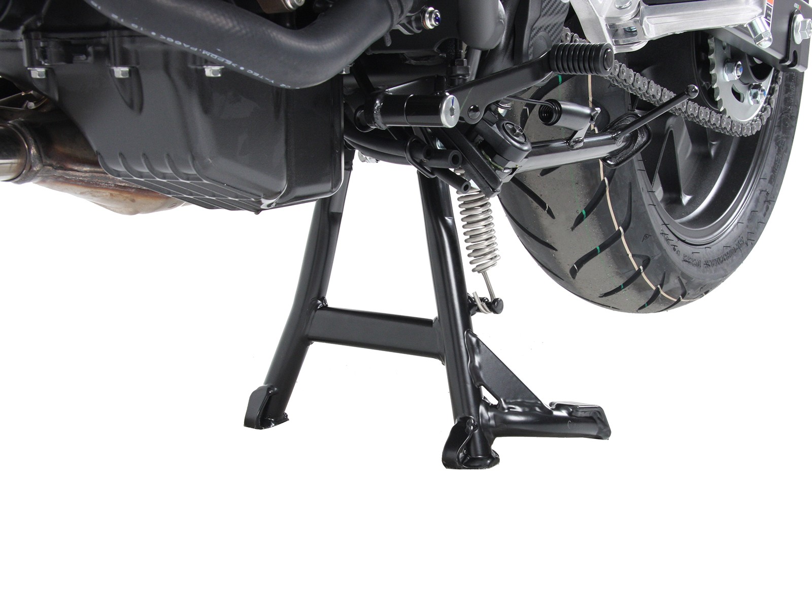 Cavalletto centrale nero per Honda CBR 500 R (16-18) Hepco & Becker