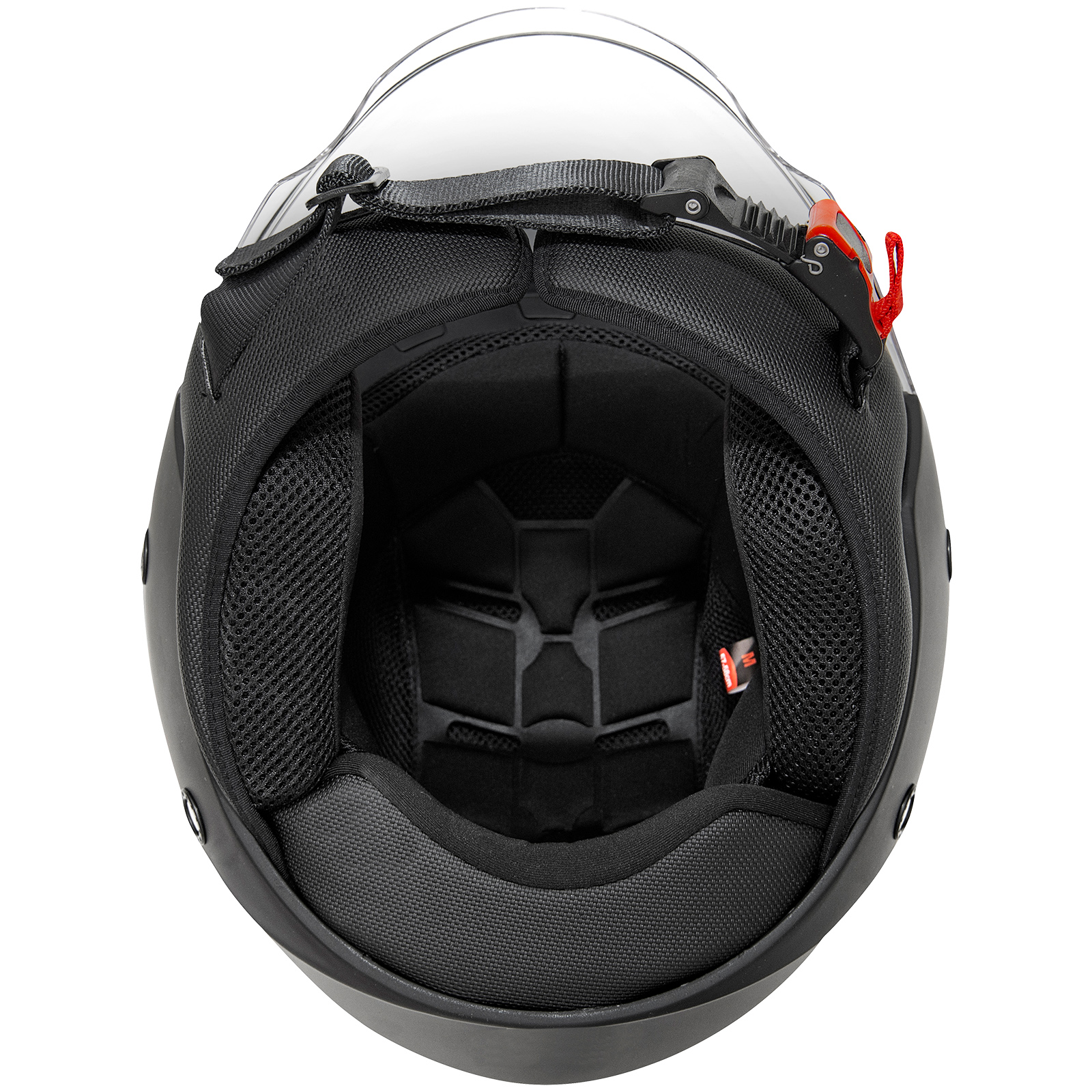 Casco Germot GM 650, nero opaco