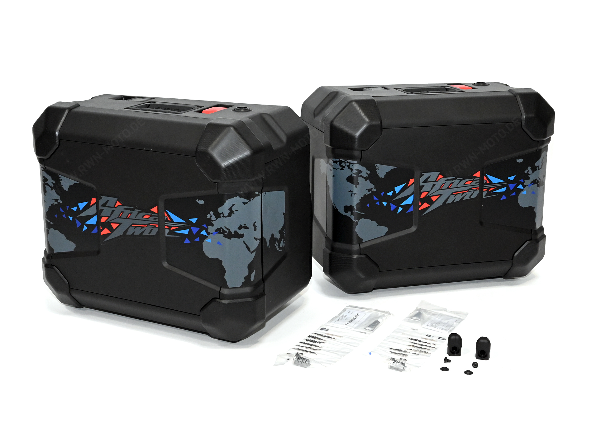 Set di valigie laterali con adesivi per Honda CRF 1100 Africa Twin (24-) Originale