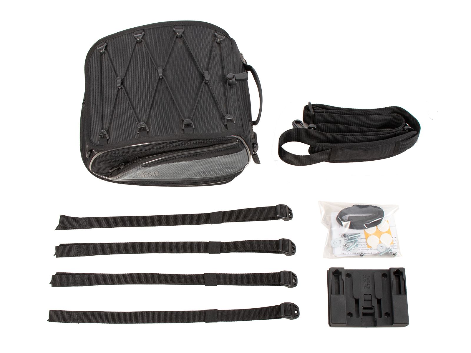 Set di borse posteriori Minirack Street per BMW R 1200 GS LC (13-18) Hepco & Becker