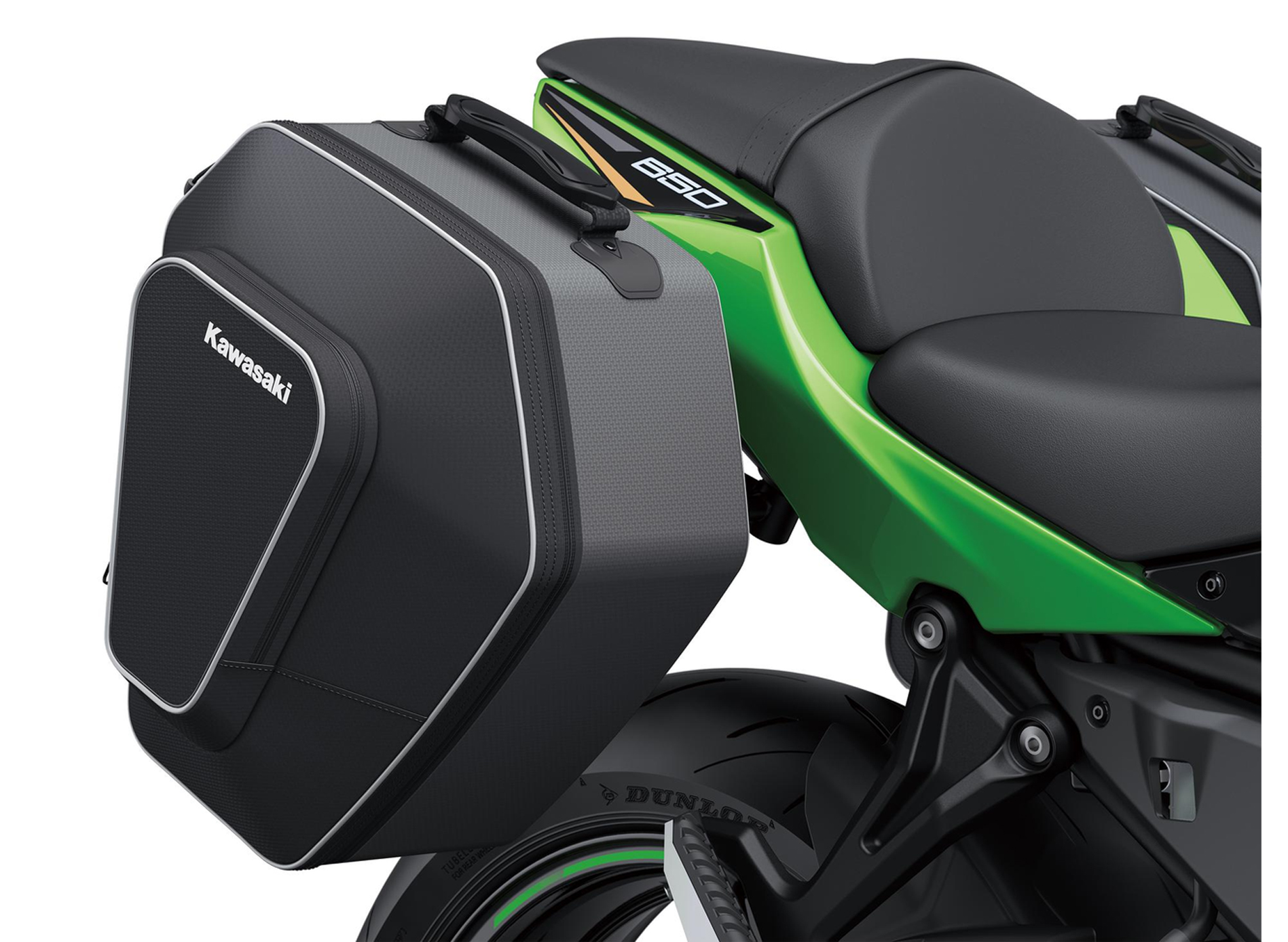 Borse laterali 2 x 14 litri per Kawasaki Ninja 650 / Z 650/S Originale