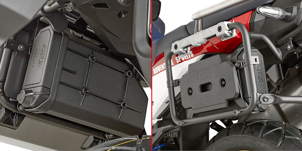 Kit montaggio per Cassetta Attrezzi S250 per Honda CRF1000L Africa Twin (Bj.18-) Givi
