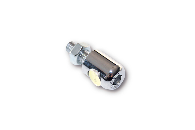 HIGHSIDER luce targa intelligente a LED cromata (1 pezzo)