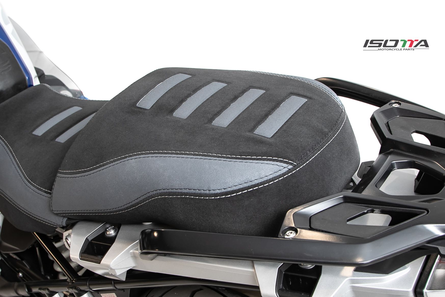 Sella pilota con canale prostatico per BMW R 1200 GS LC /Adventure LC, R 1200 Rallye, R 1250 GS