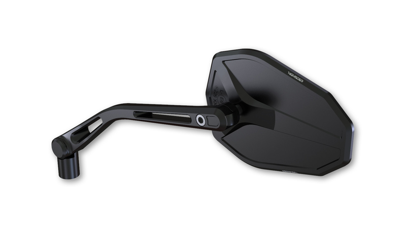 HIGHSIDER pro specchio Victory-Slim nero (coppia)