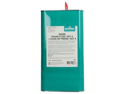 Liquido per freni Motorex, DOT 4, 5 l, trasparente